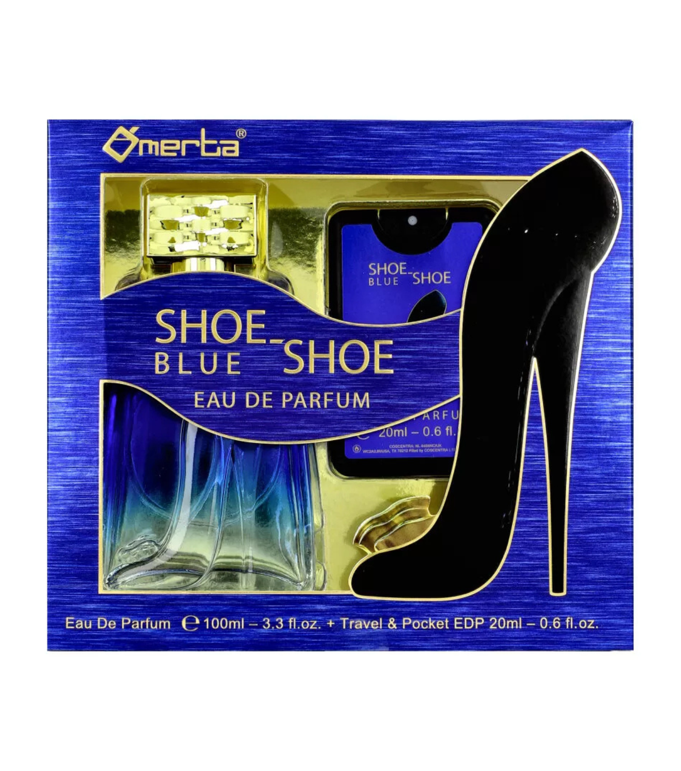 Omerta Shoe Shoe Blue Women EDP 100 ml + EDP 20 ml
