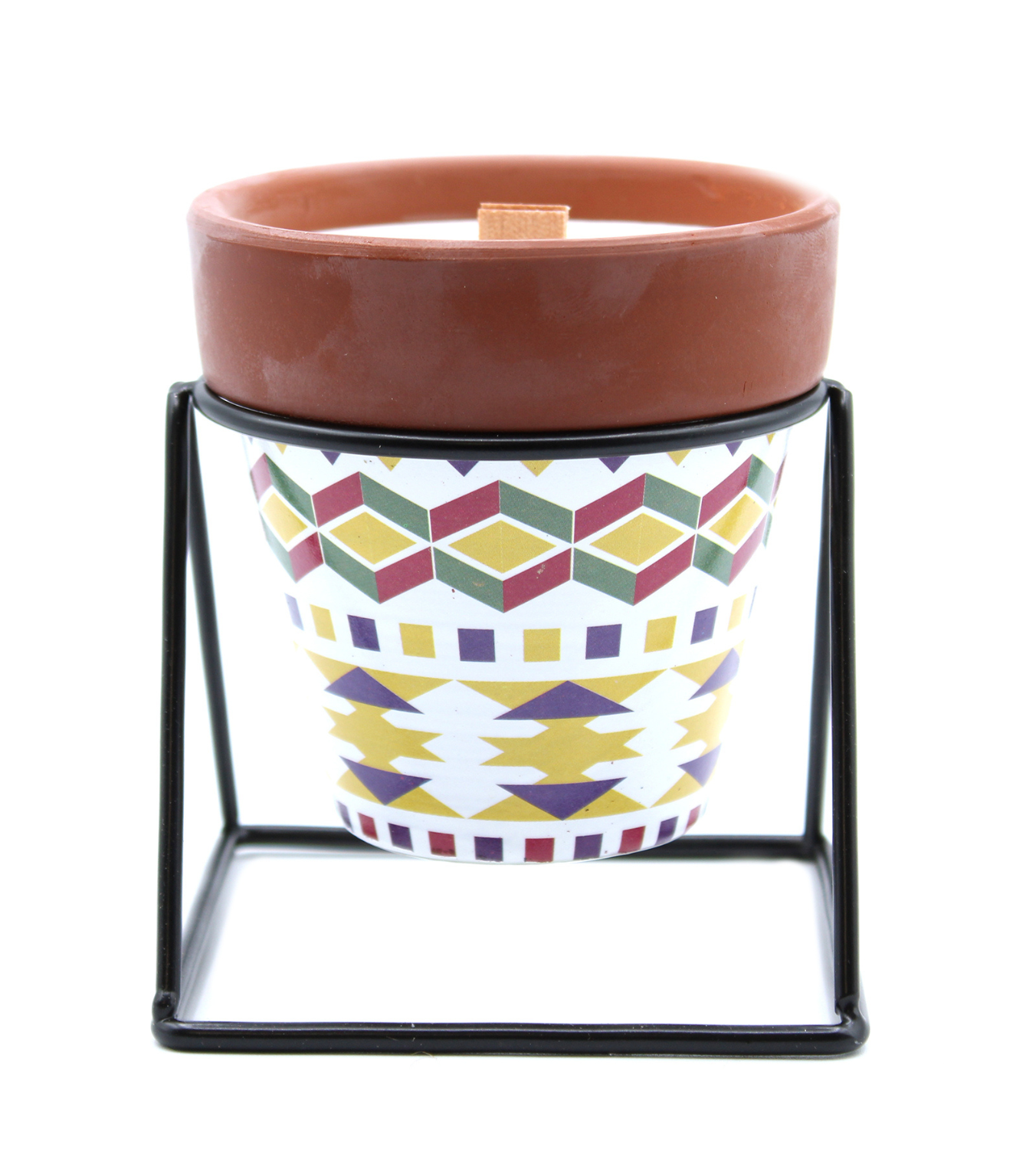 Ancient Wisdom Aromaterapeutická Zahradní Svíčka - Pelargónie 210g