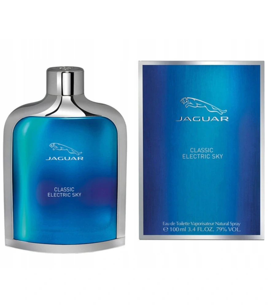 Jaguar Classic Electric Sky Eau De Toilette For Men 100 ml
