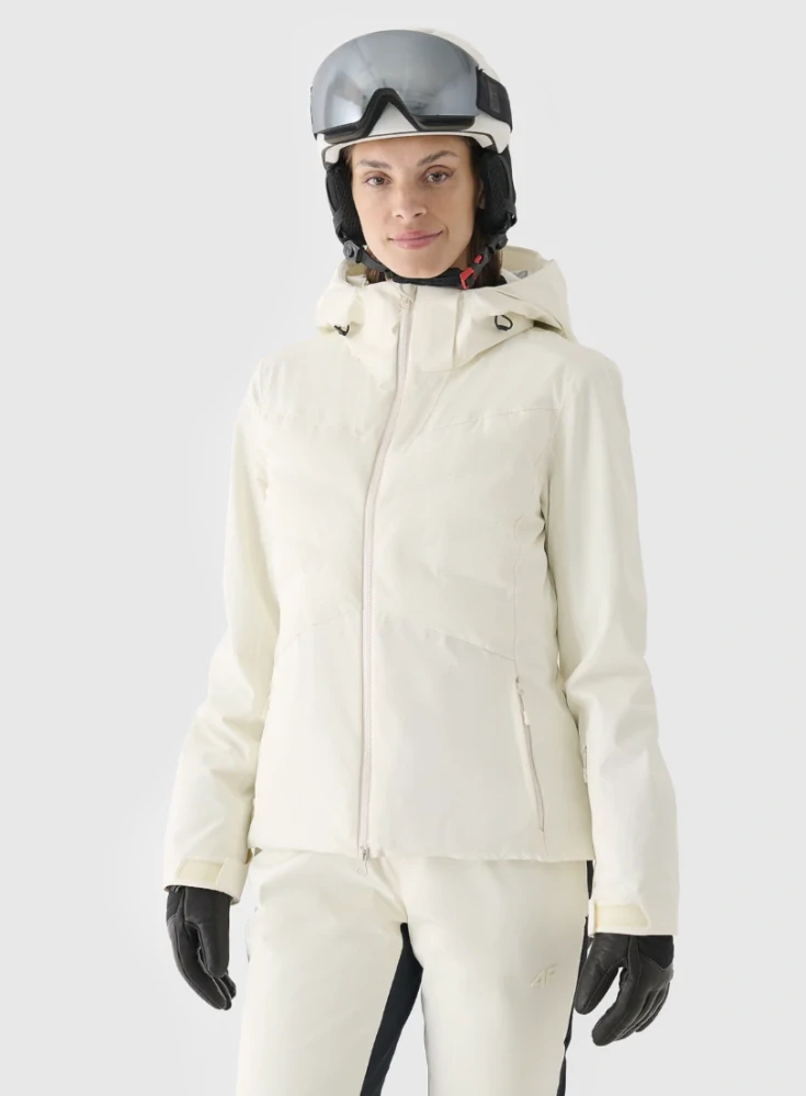 4F Dámská lyžařská bunda F 584 membrána Dermizax 20000 White