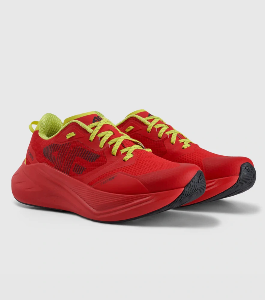 4F M160 Pánské nízké běžecké boty Flow Run 1.0 Red