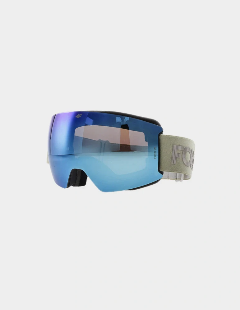 4F Snowboardové brýle s multibarevnou vrstvou 4FWAW24AGOGU047 44S černé