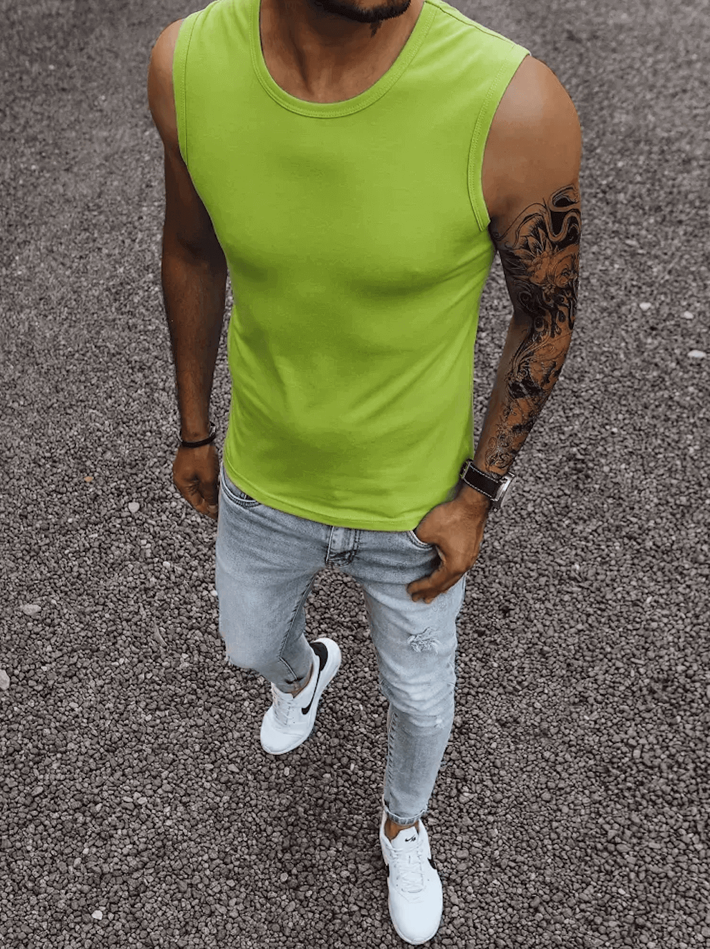 J.Style RX4917 pánské tričko zelené