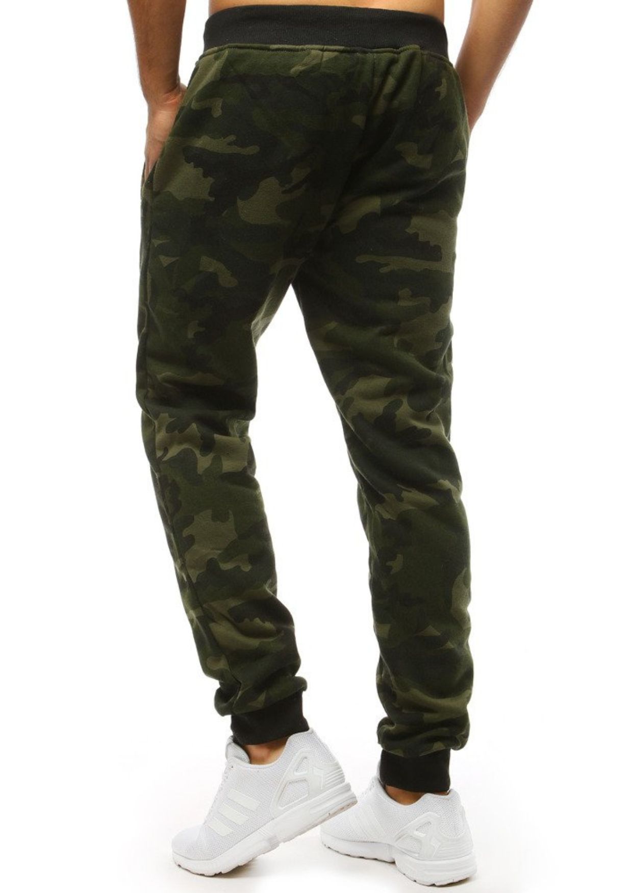 J.Style UX1469 pánské tepláky Camo zelené