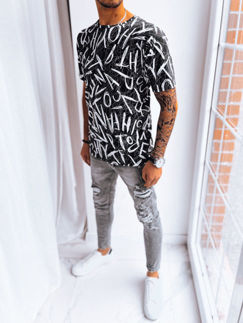 Bless RX5118 pánské triko černé M