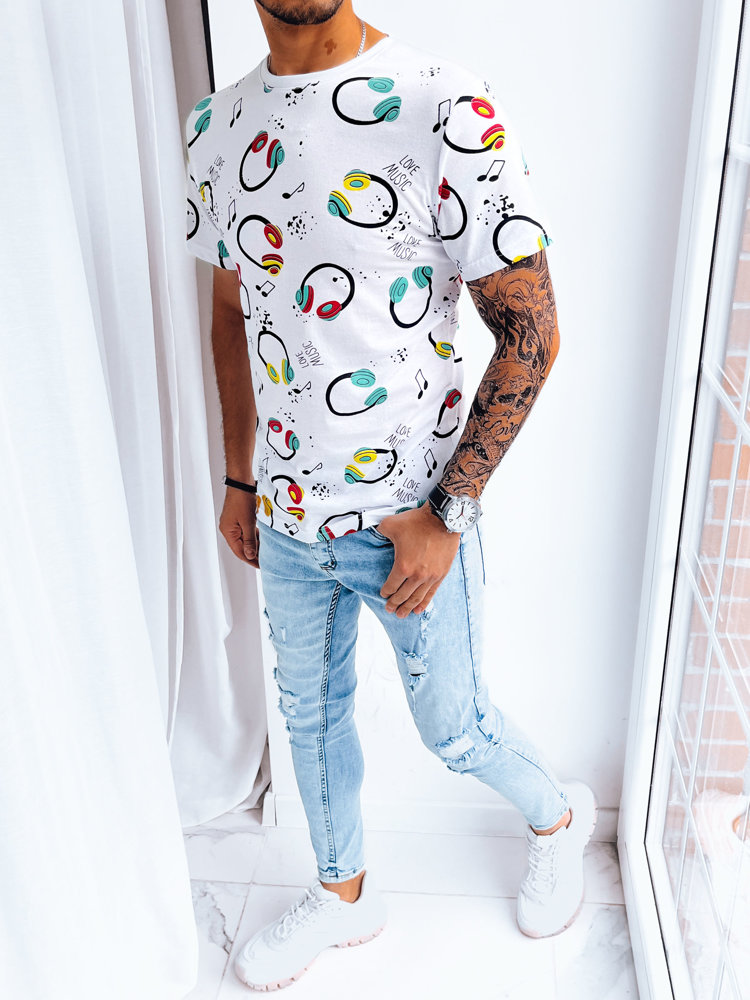 Millionaire RX5152 pánské triko bílé