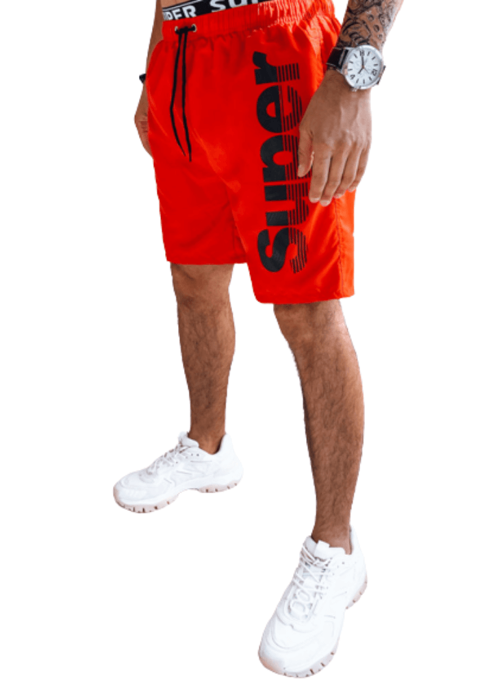 Dstreet SX2313 pánské šortky červené XL