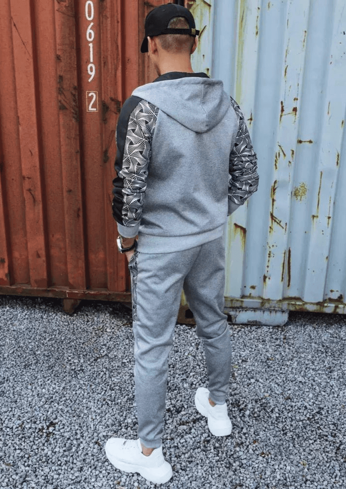 J.Style AX0595 tepláková souprava šedá