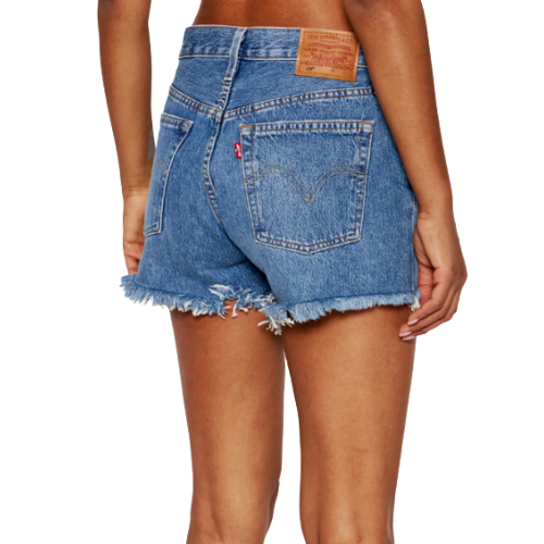 Levi's 56327 džínové kraťasy modré