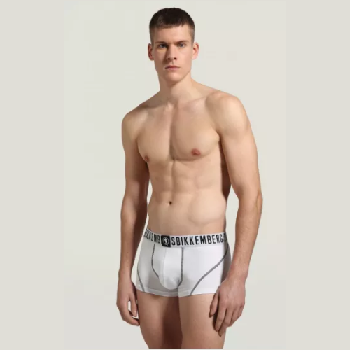 Bikkembergs BKK1UTR06BI Boxer 2 Pack bílé