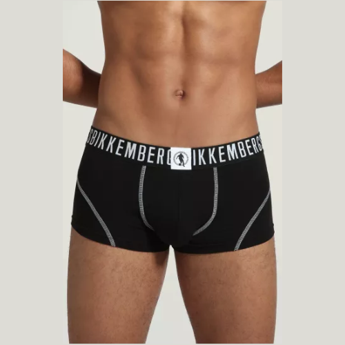 Bikkembergs BKK1UTR06BI Boxer 2 Pack černé