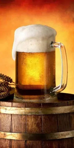 Jerry Fabrycs Beer Barrel JFK026496 plážová osuška hnědá 70x140