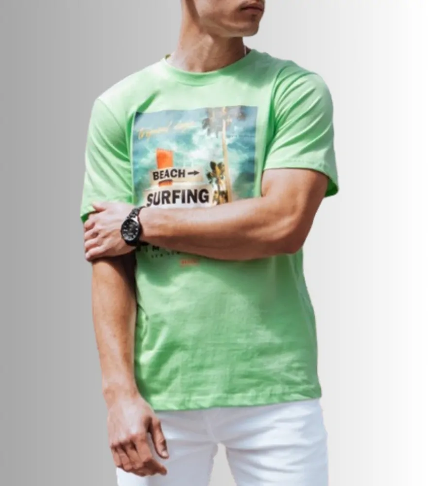 Glo Story RX5498 tričko zelené