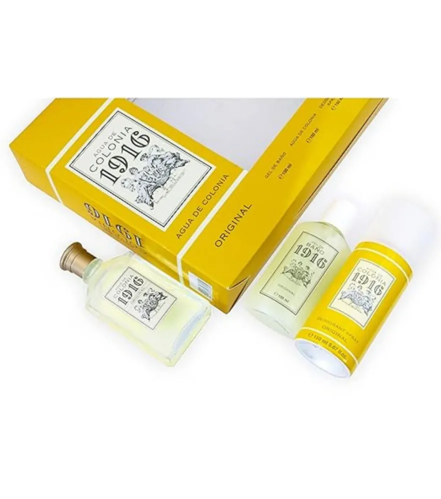 Puig Colonia 1916 Unisex Edc Box+Sprchový Gel+Deo sprej
