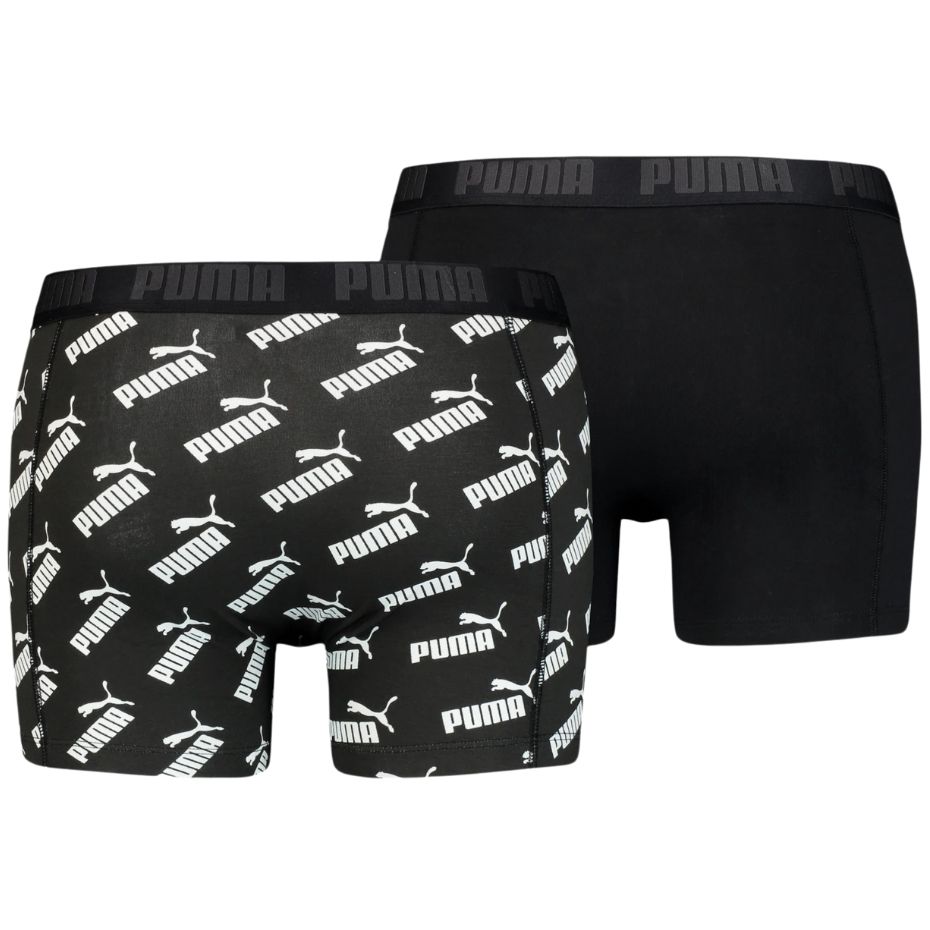 Puma Aop 935054 01 Boxer 2 Pack černé