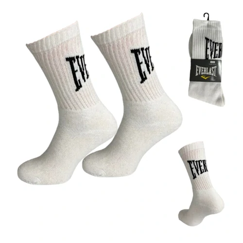 Everlast 753383 Sport Socks 2 Pack bílé