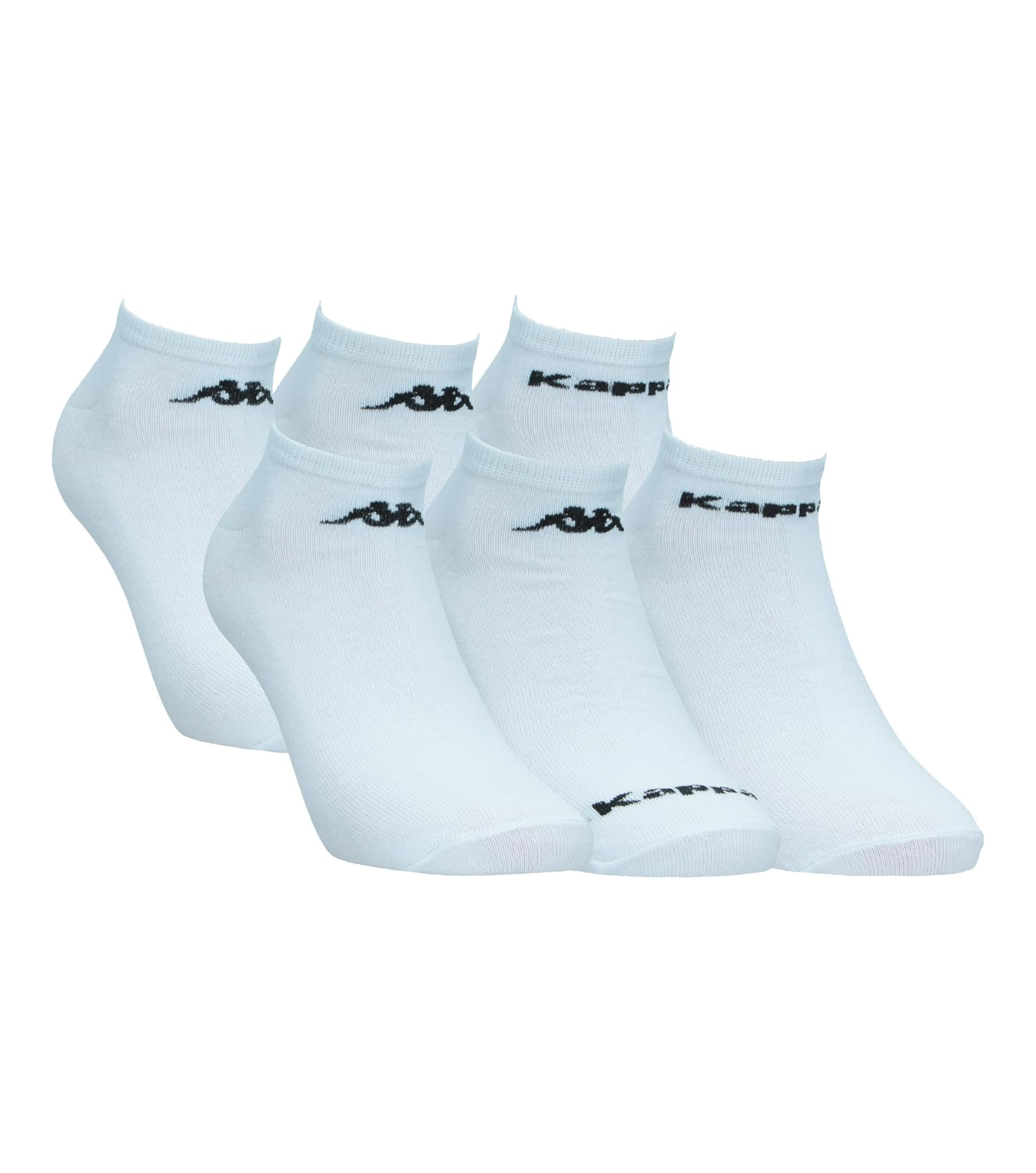 Kappa 371B4BW Socks 3 Pack White 43/46