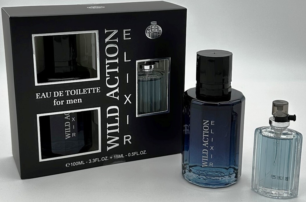 Real Time Wild Action Elixir Men EDP 100 ml + EDP 15 ml
