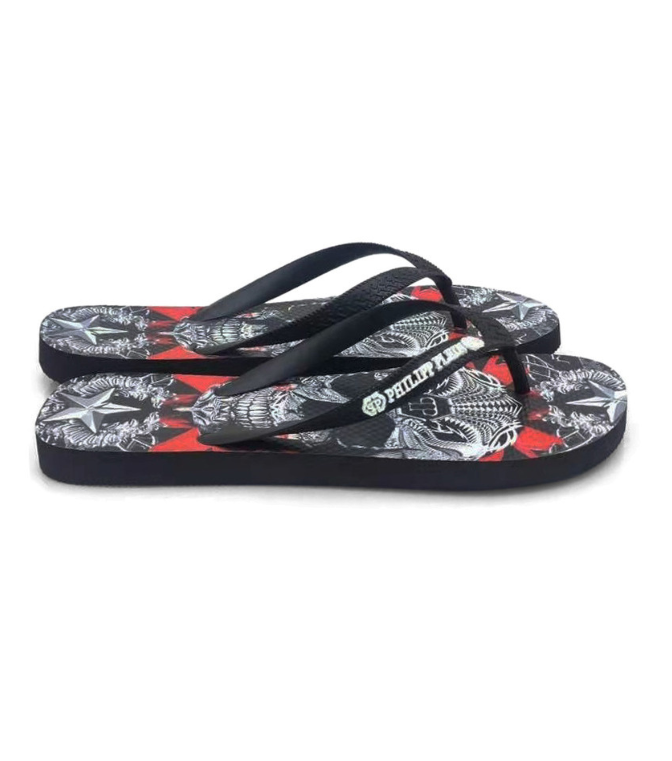 Philipp Plein BRD 90099 žabky Black 42/43