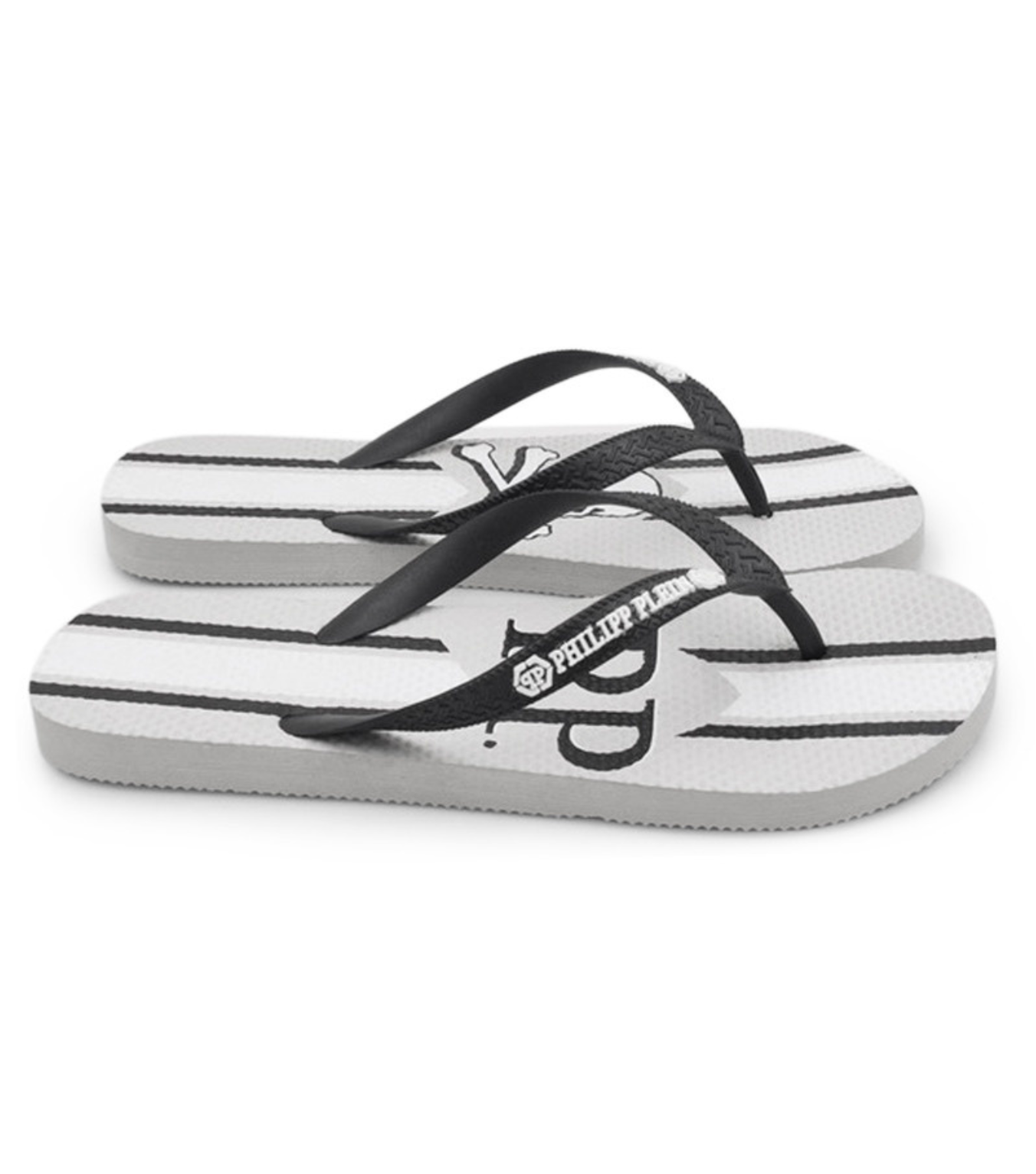 Philipp Plein BRD 90394 žabky Gray 40/41