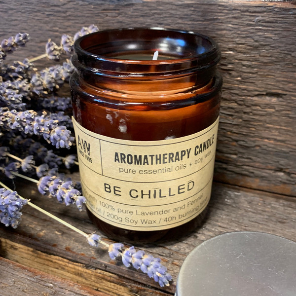 Ancient Wisdom Aromaterapeutická Sójová Svíčka - Oddech 200g