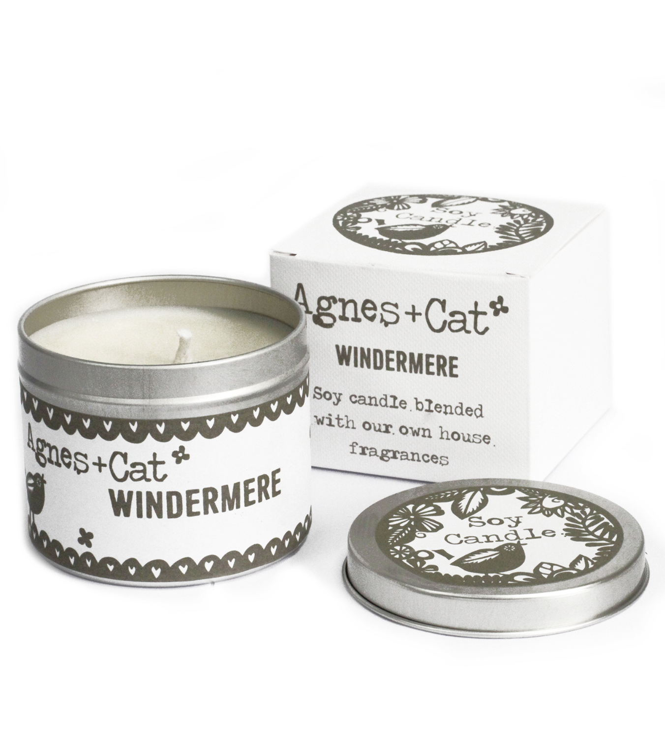 Ancient Wisdom Svíčka v Plechovce - Dárkové Balení - Windermere 200g
