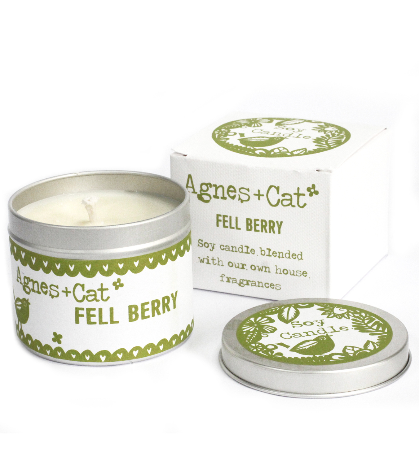 Ancient Wisdom Svíčka v Plechovce - Dárkové Balení - Fell Berry 200g