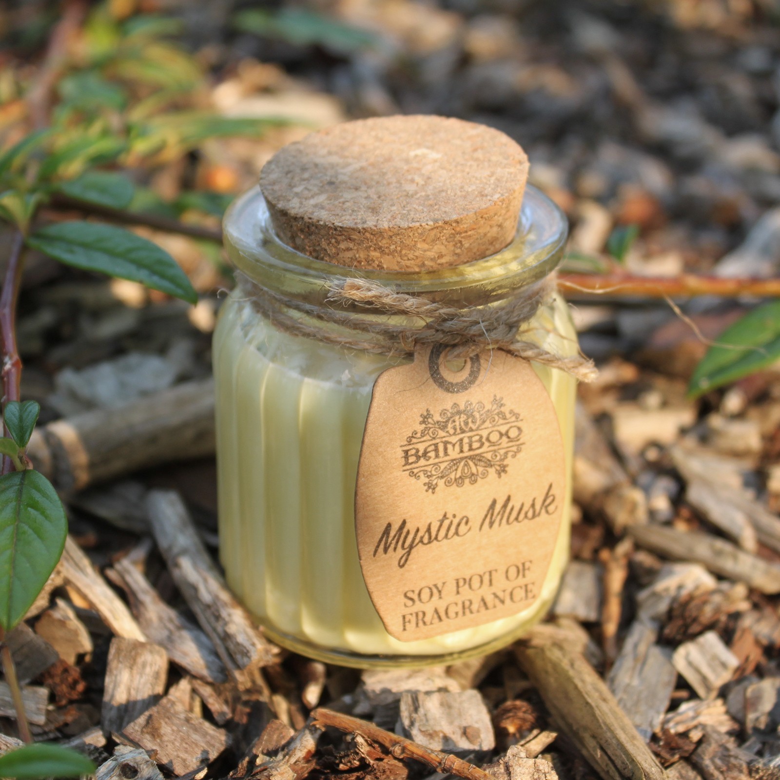 Ancient Wisdom Sójová Vonná Svíčka - Mystické Pižmo 60g