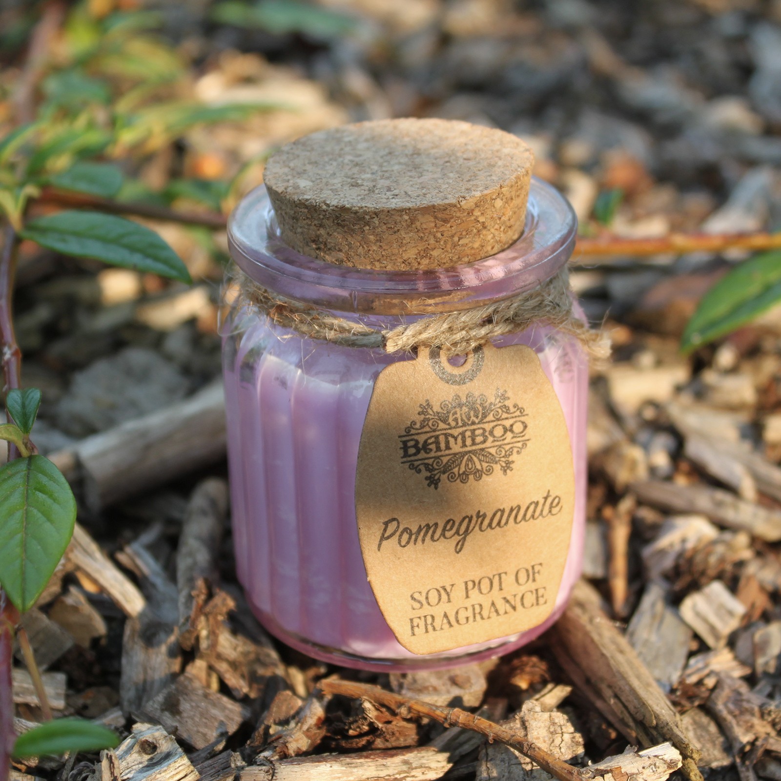 Ancient Wisdom Sójová Vonná Svíčka - Granátové Jablko 60g