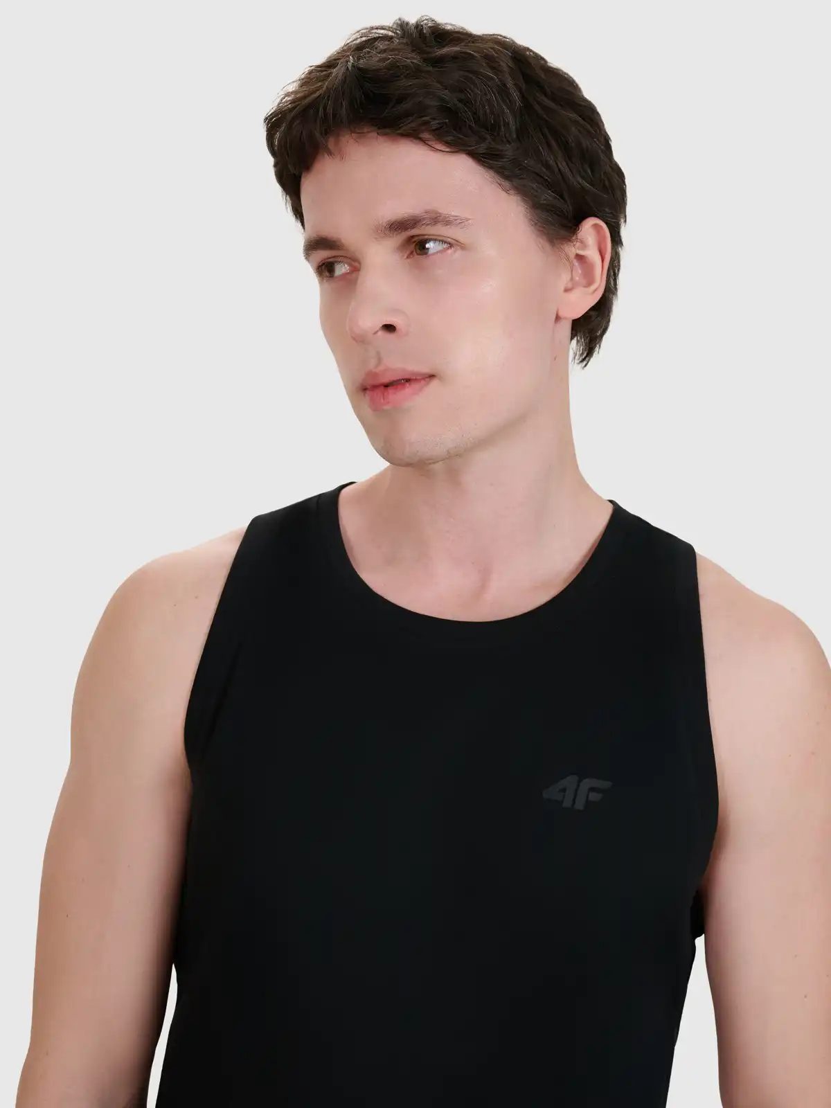 4F pánské tílko 4FWMM00TSLEM126 černé