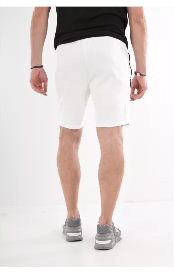 Giani 5 JK9520-2 pánské šortky bílé