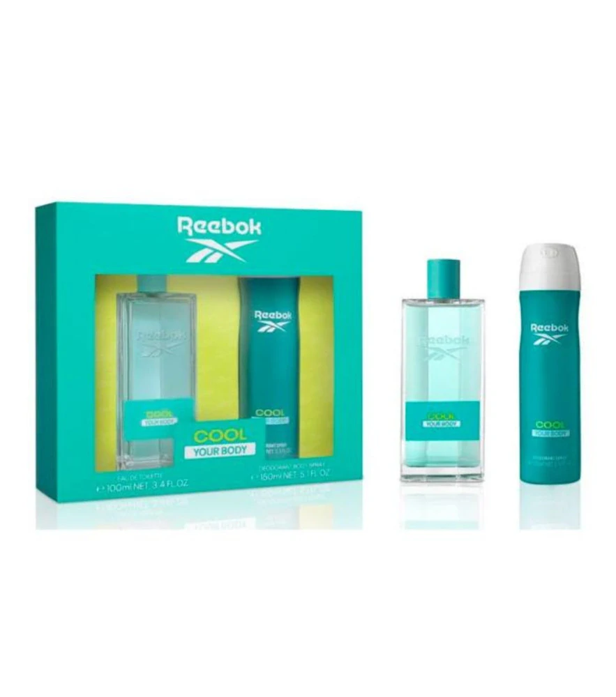 Reebok Cool Your Body Woman Set Edt 100 Ml + Body Spray 150 ml