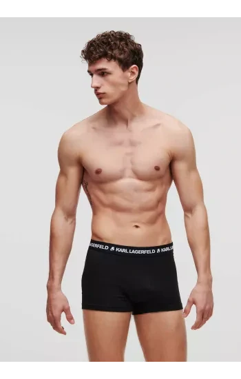 Karl Lagerfeld A1M47151 Boxer 3 PACK černé