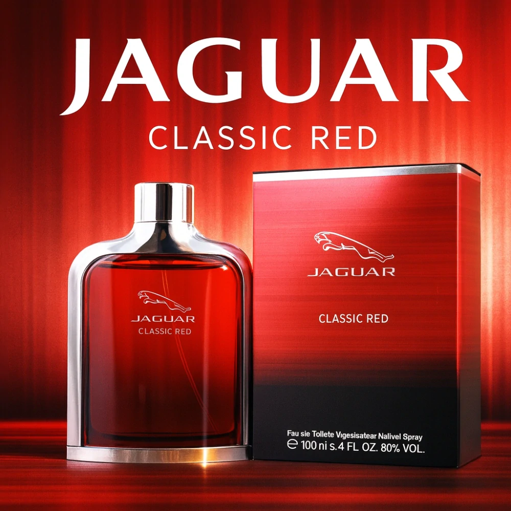 Jaguar Classic Red Eau De Toilette For Men 100 ml