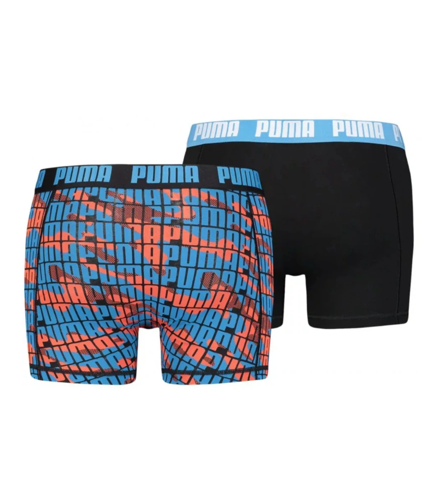 Puma Cambo 701210978 Boxer 2 Pack černé/camo