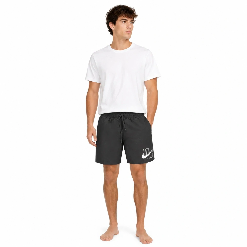 Nike NESSG574 NE001BLA pánské šortky černé