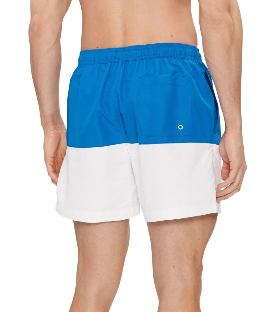 Calvin Klein KM0KM00796 C4X pánské šortky modrá/bílá