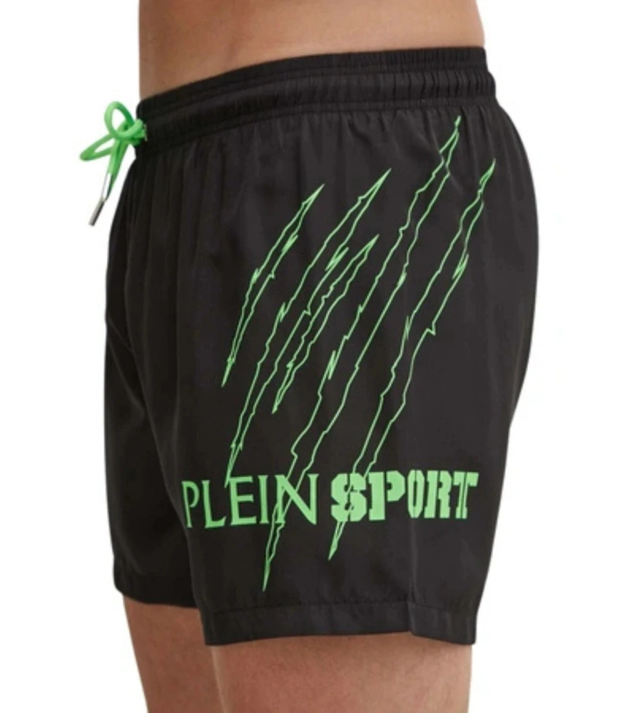Plein Sport PADC-MMX0162 pánské šortky černé