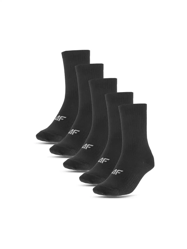 4F Socks 4FWMM00USOCF730 5 Pack Black 35-38