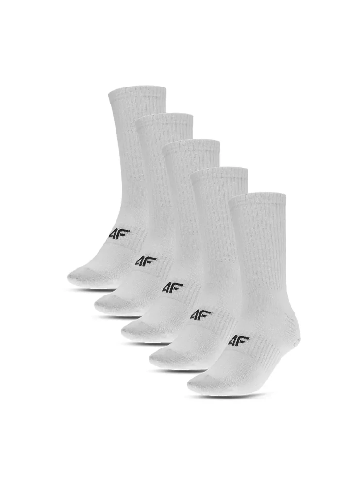 4F Socks 4FWMM00USOCF730 5 Pack White 35-38