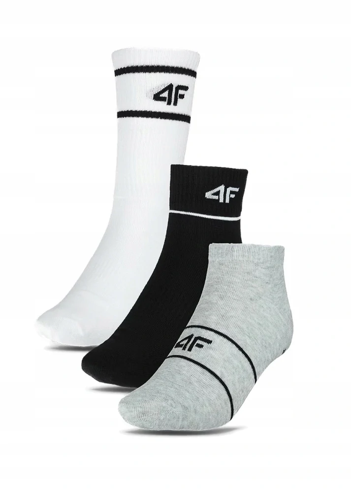 4F Socks 4FWMM00USOCU449 3 Pack Multicolor