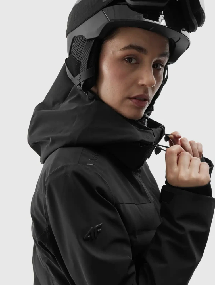 4F Dámská lyžařská bunda F 584 membrána Dermizax 20000 Black