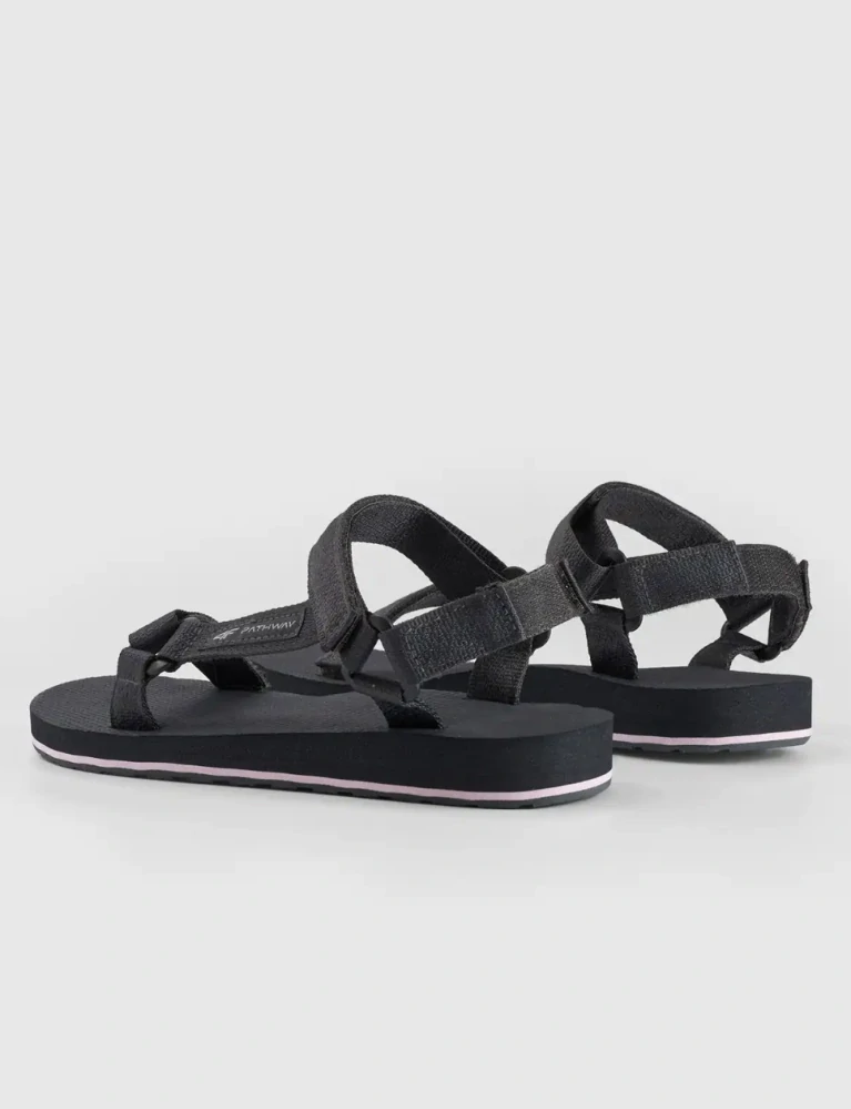 4F F054 Dámské sendvičové sandály Dark Grey
