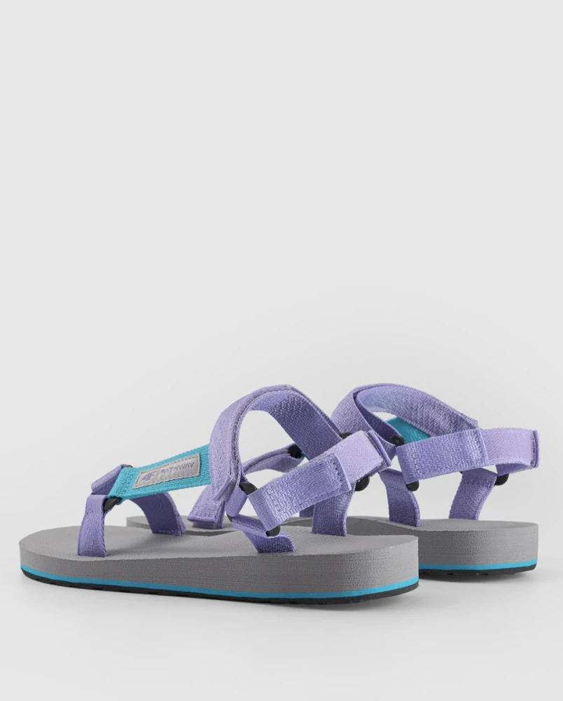 4F F054 Dámské sendvičové sandály Purple