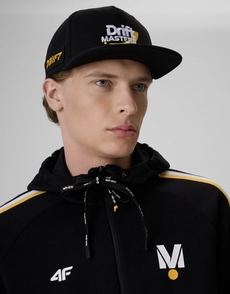 4F Unisex snapback kšiltovka Drift Masters 4FSSS26ACABU630 Black
