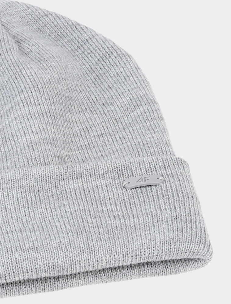 4F zimní čepice unisex 4FRAW24ACAPU540 Grey