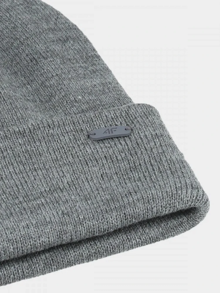 4F zimní čepice unisex 4FRAW24ACAPU540 Dark Gray
