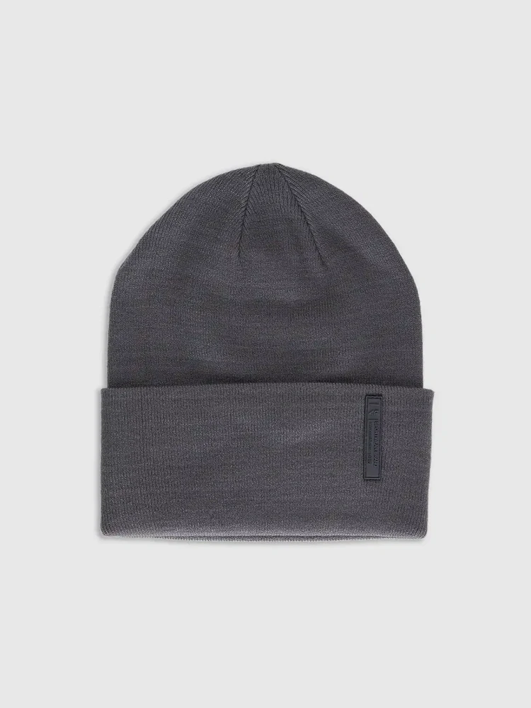 4F Unisex zimní čepice 4FWAW26ACAPU0846 Dark Grey