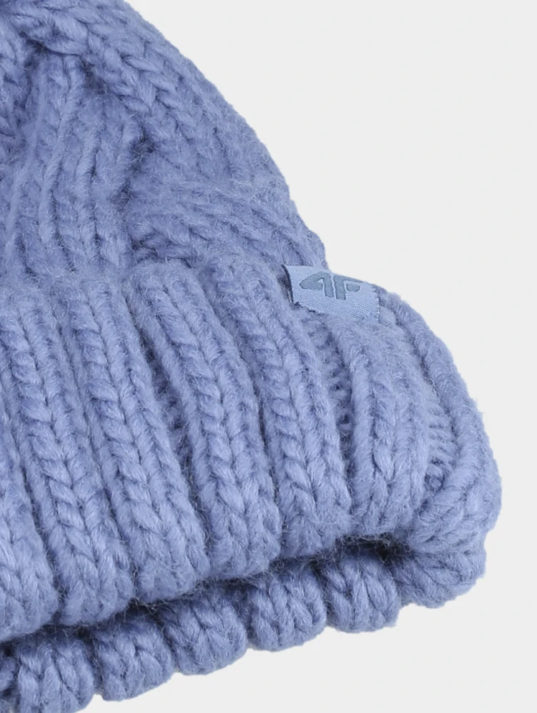 4F Dámská zimní čepice 4FWAW24ACAPF411 Blue