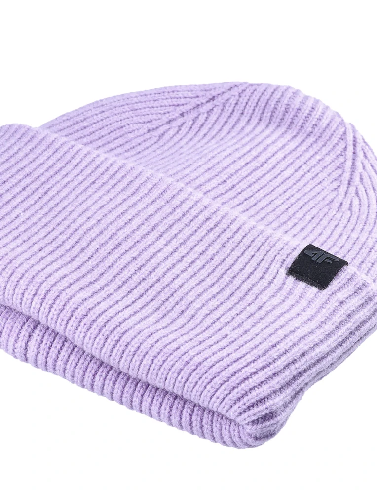 4F Unisex zimní čepice 4FWAW24ACAPPU511 Purple